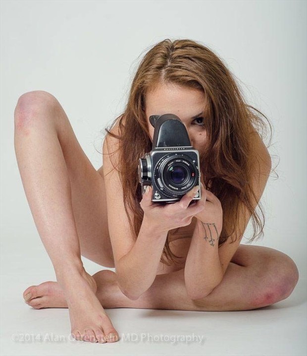 nude with camera