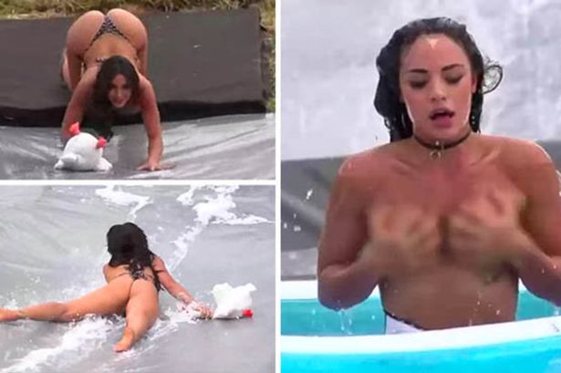 Best of Water slide nip slip