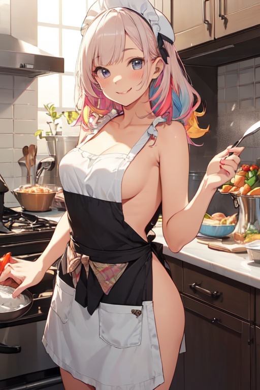 breeze chan recommends Naked In An Apron