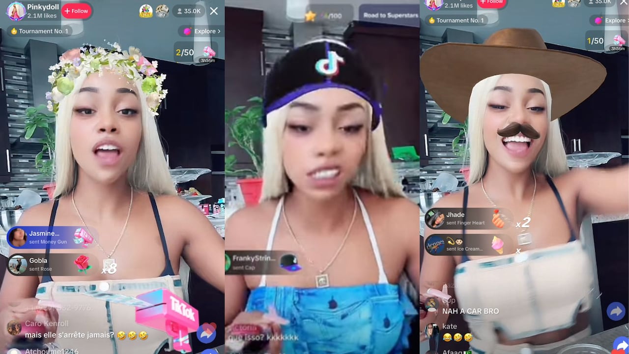 Best of Pinkydoll livestream