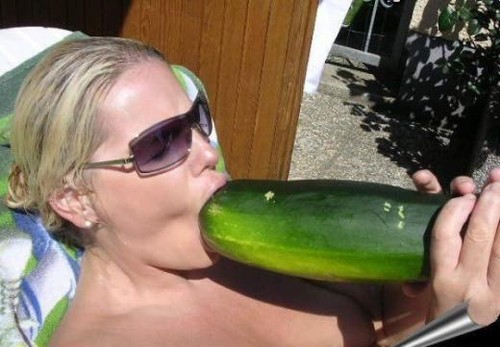 Deep Throat Cucumber sexting ideas