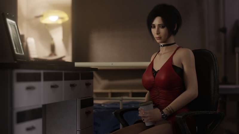 ada wong trapped animation