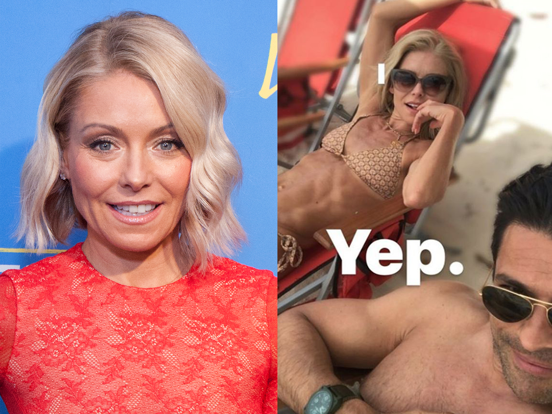 donnalee brown recommends kelly ripa cameltoe pic