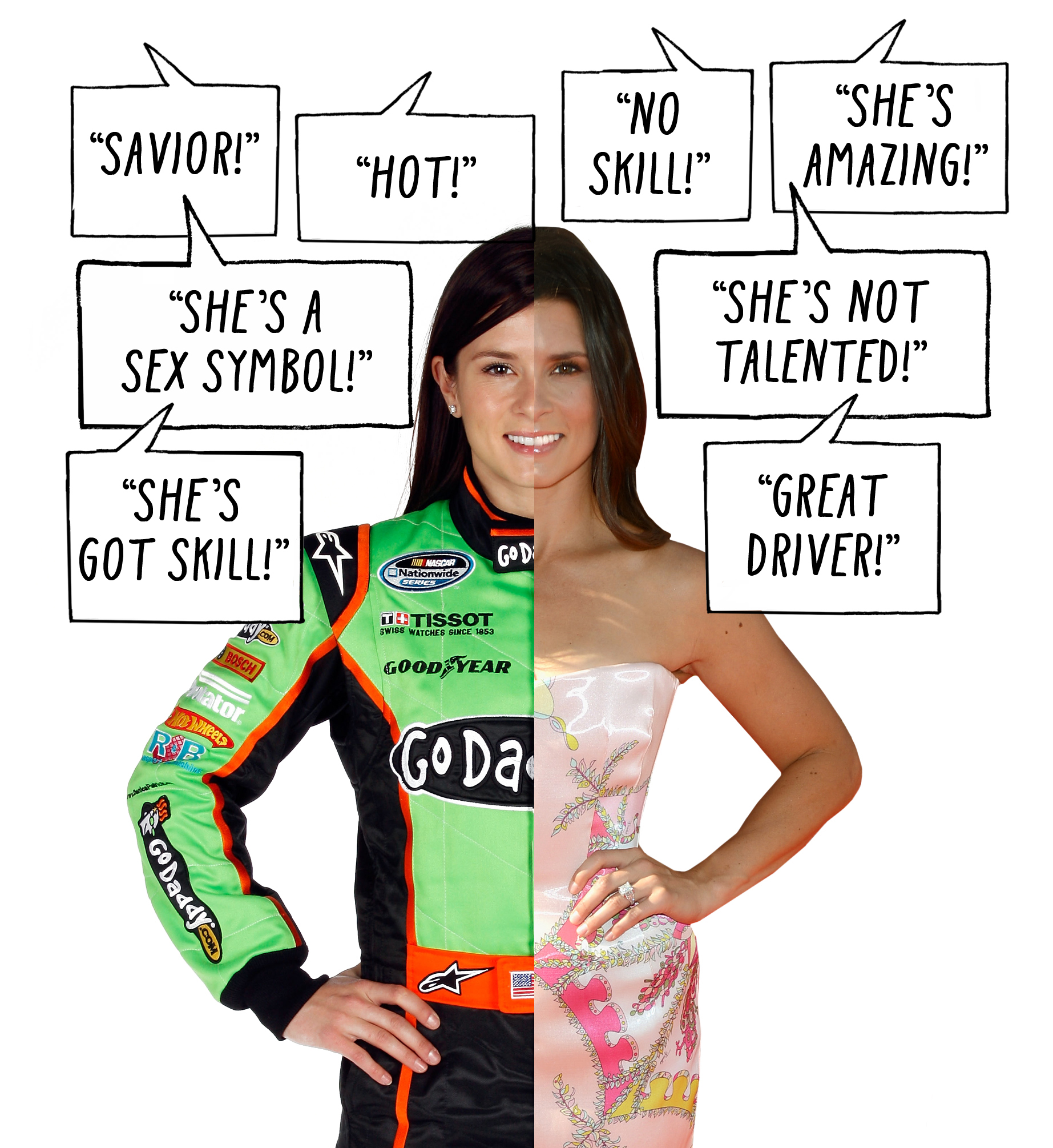 dilki nirasha recommends danica patrick nude pic