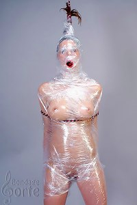 carl altman recommends plastic wrapped bondage pic