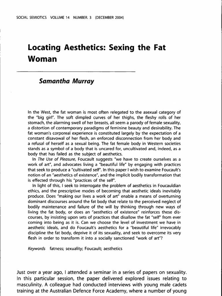 anthony trongone recommends sexing fat women pic