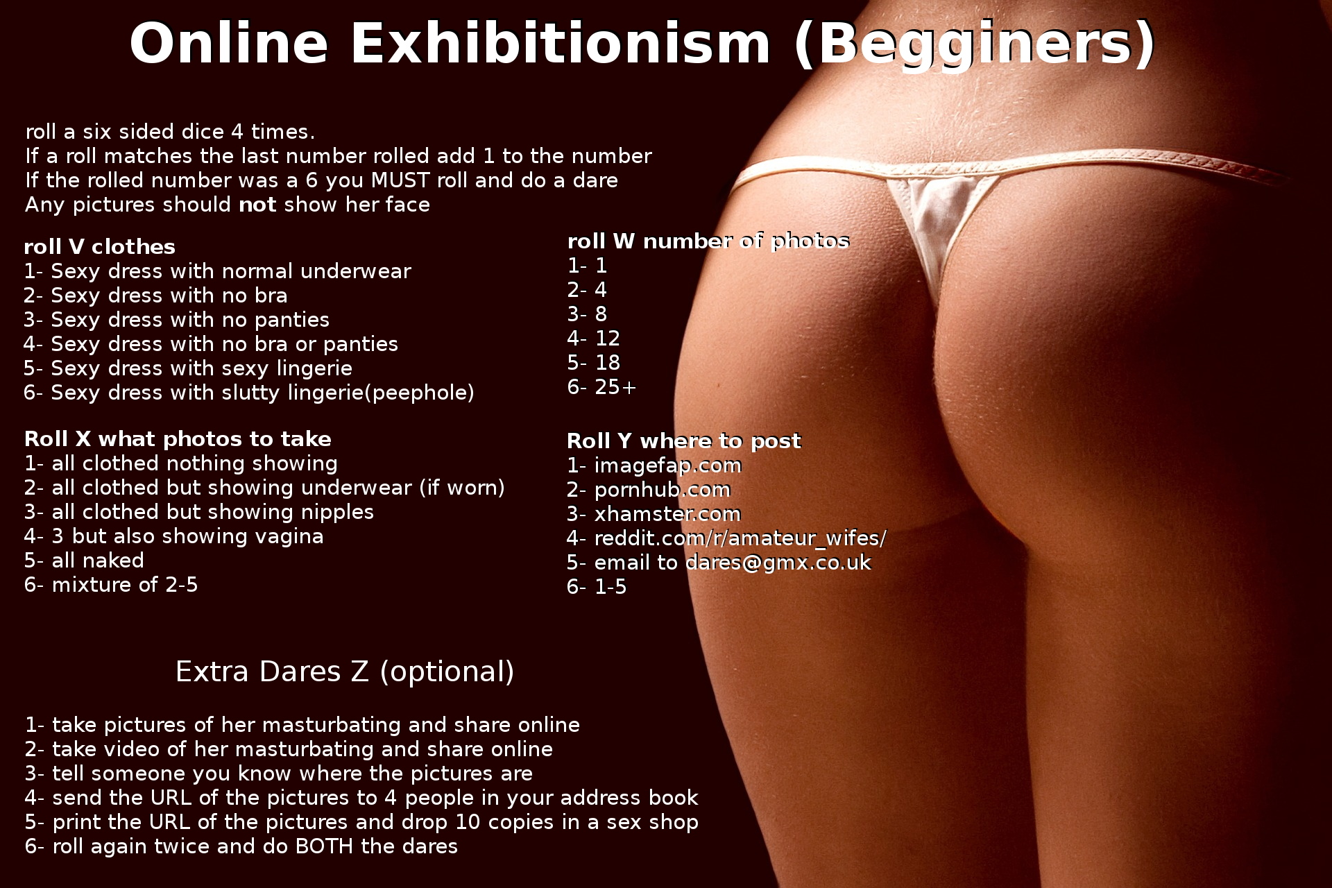 cathy castonguay recommends exhibitionist dare pic