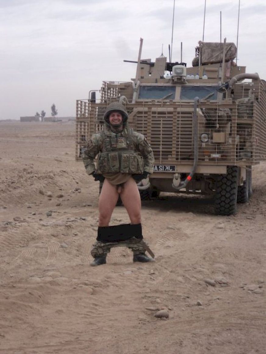 hot nude military men