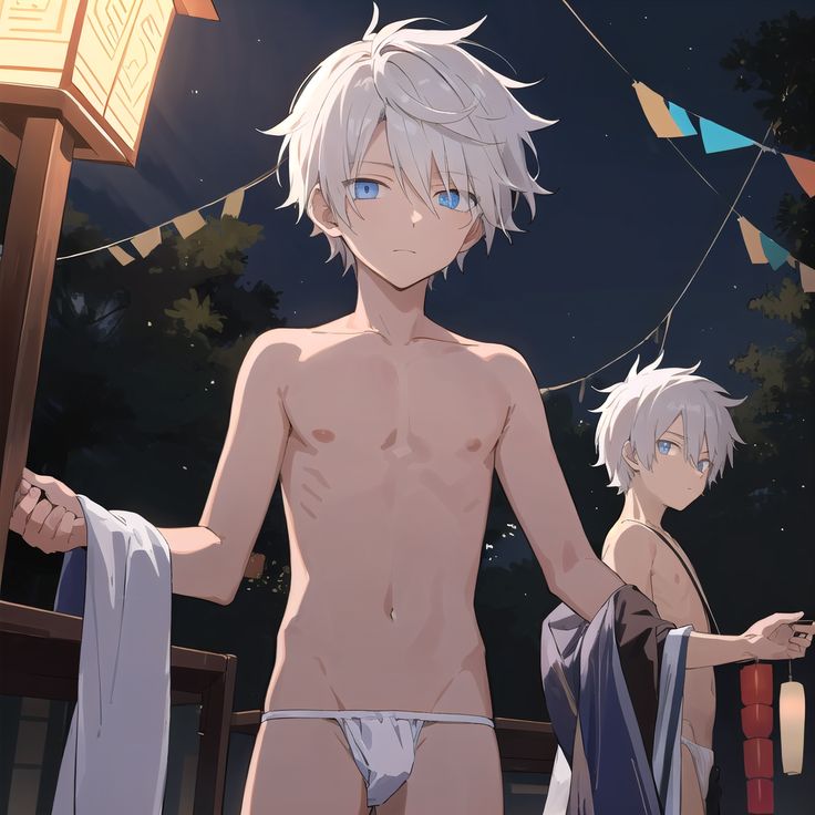 Best of Naked anime guy