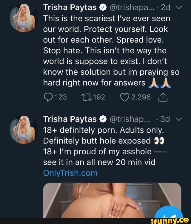 bev harrington recommends Trisha Paytas Po Rn