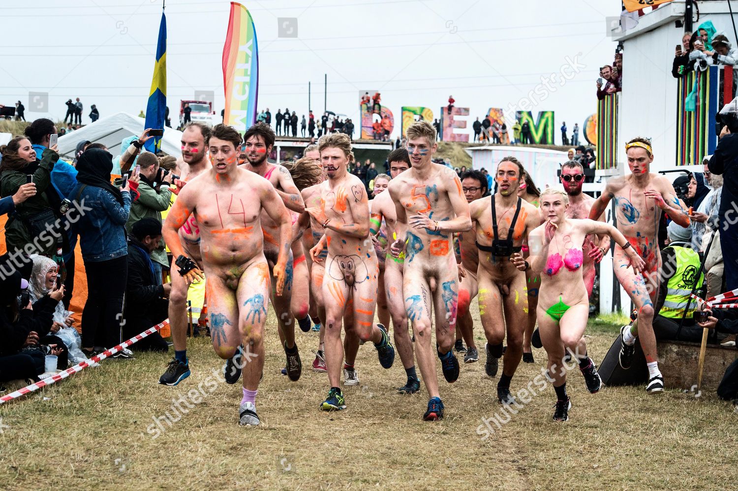 Roskilde Naked el tren