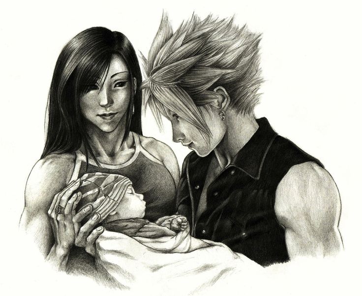 carrie hackler share tifa lockhart and cloud photos