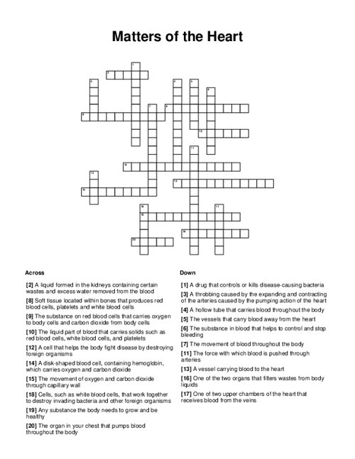 barry santos add our bodies need 20 crossword photo