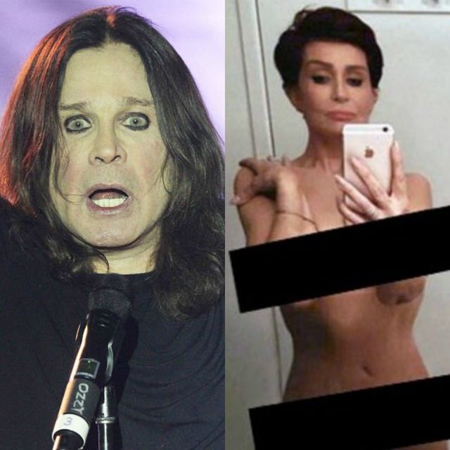 sharon osbourne naked