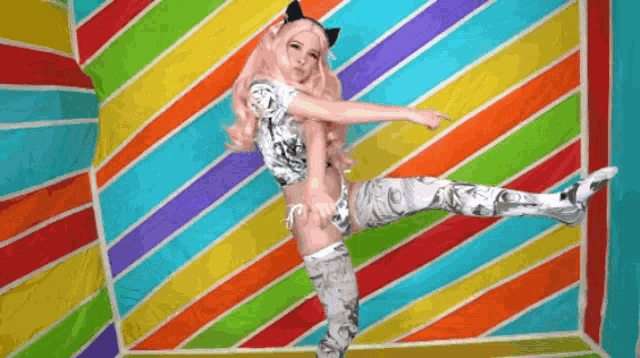 deja truman share belle delphine dance photos