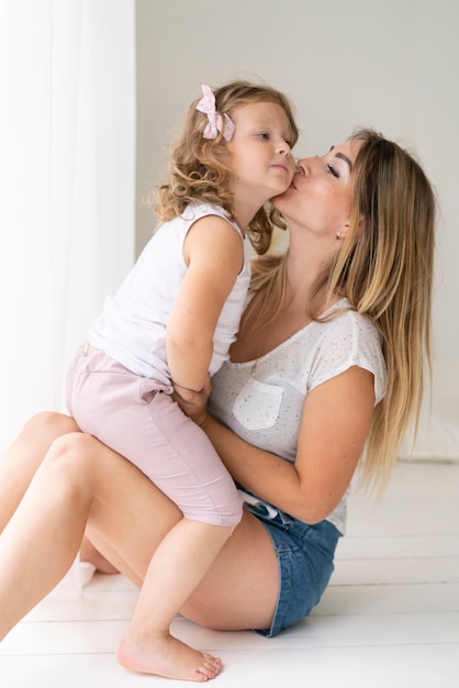 Best of Mom and daughter in panties