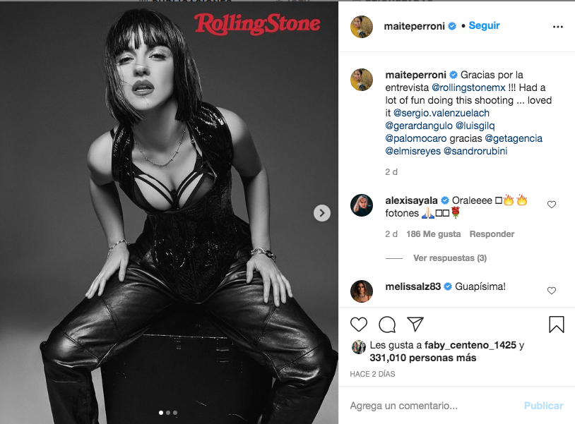 banner man recommends maite perroni sexy pic