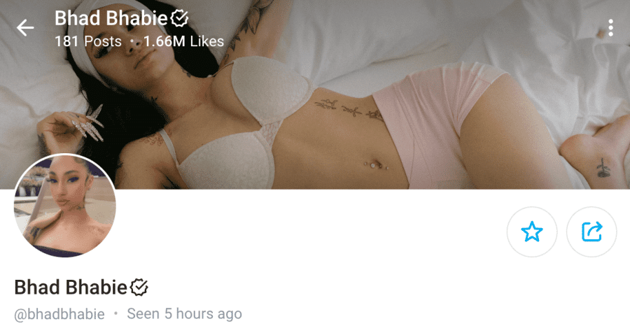 Bhad Bhabie Nude Porn megapost poringa