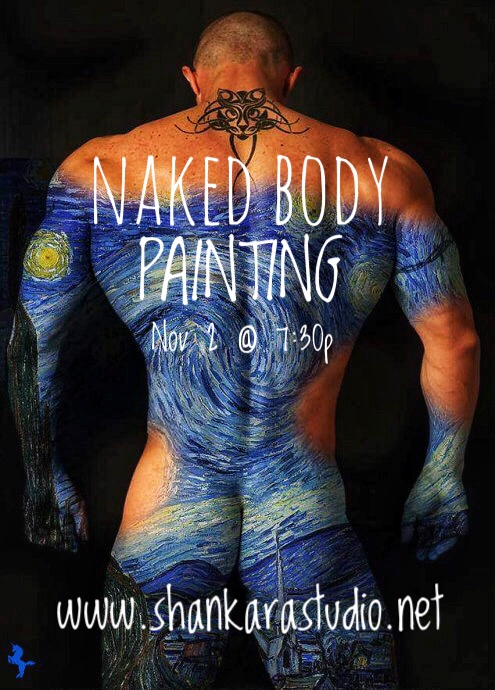 male body paint nude