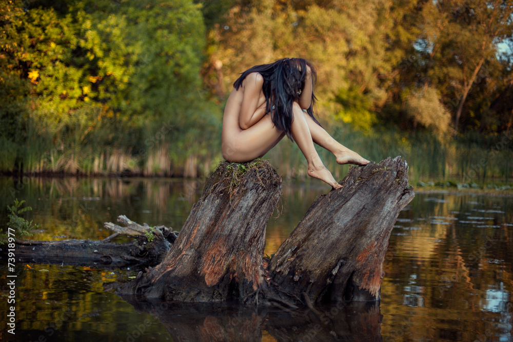 Naked By The Lake picket fences