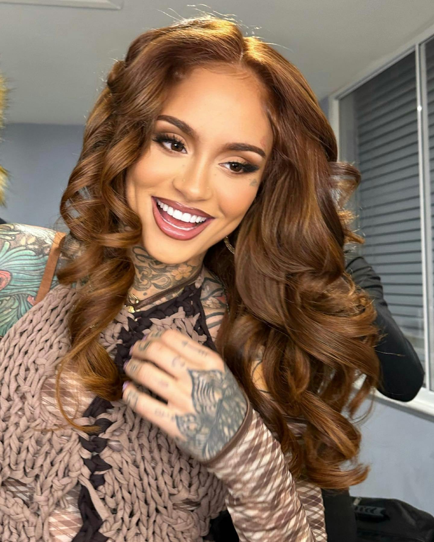 kehlani red hair