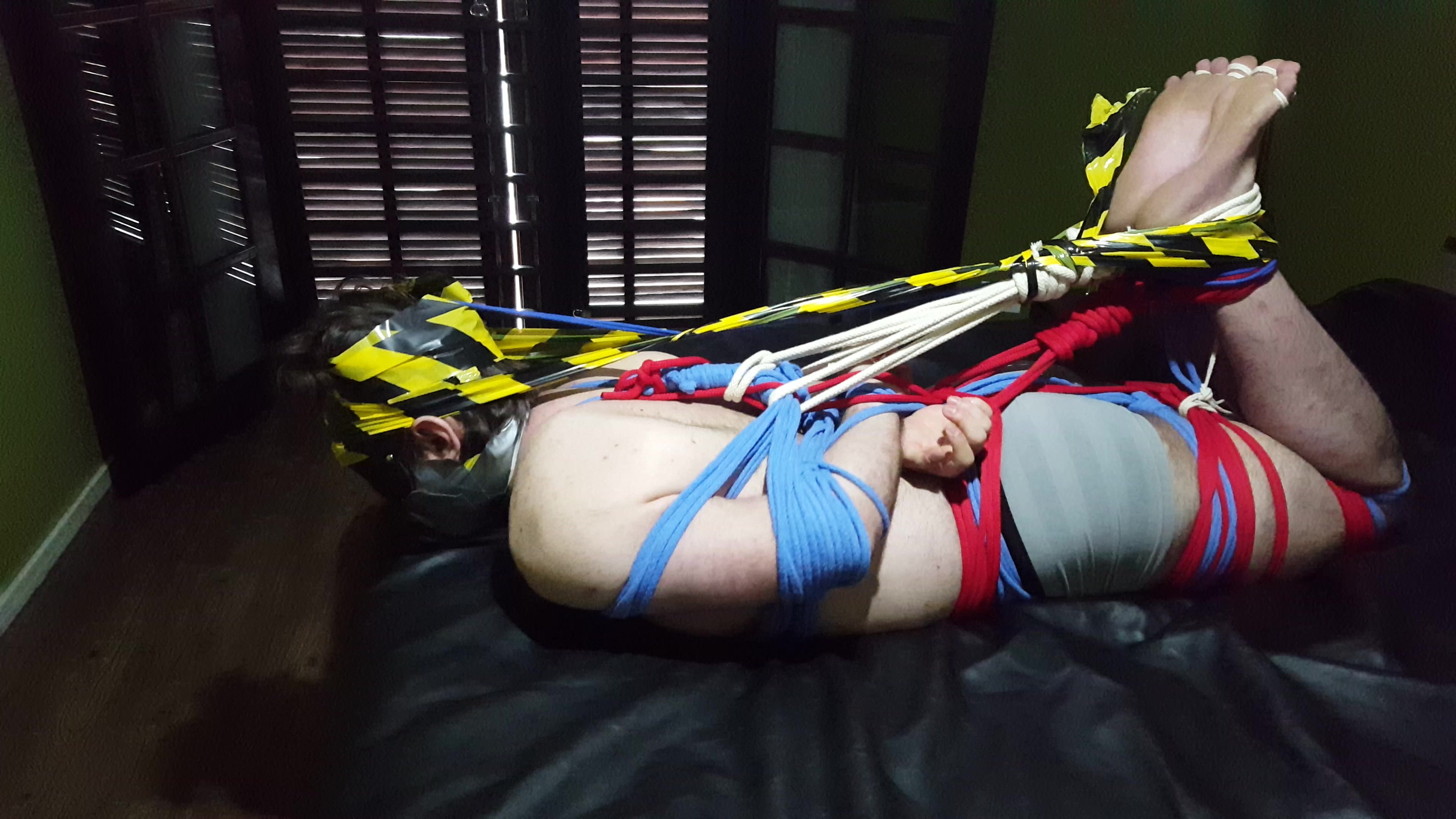 tight hogtie bondage