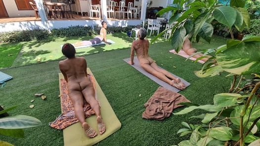 Best of Nude yoga class