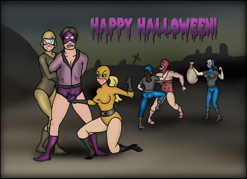 halloween ballbusting