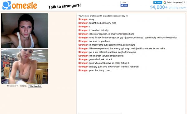 Omegle Por naked orgasm