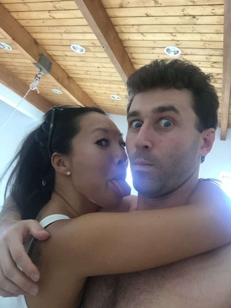 dodgie santos recommends asa akira and james deen pic