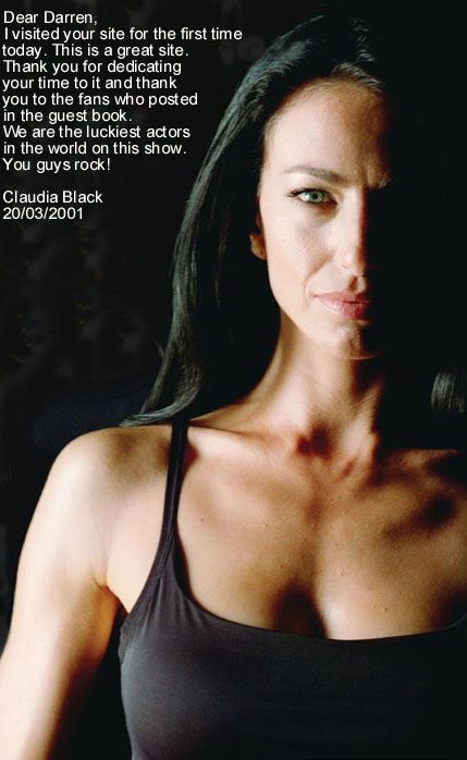 anna flatt recommends Claudia Black Hot