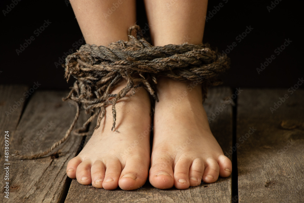 cathy johnes add photo tied up bare feet