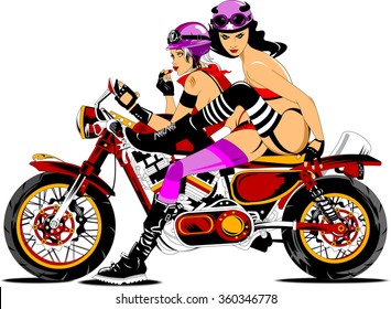 christina meikrantz recommends nude women on motorbikes pic