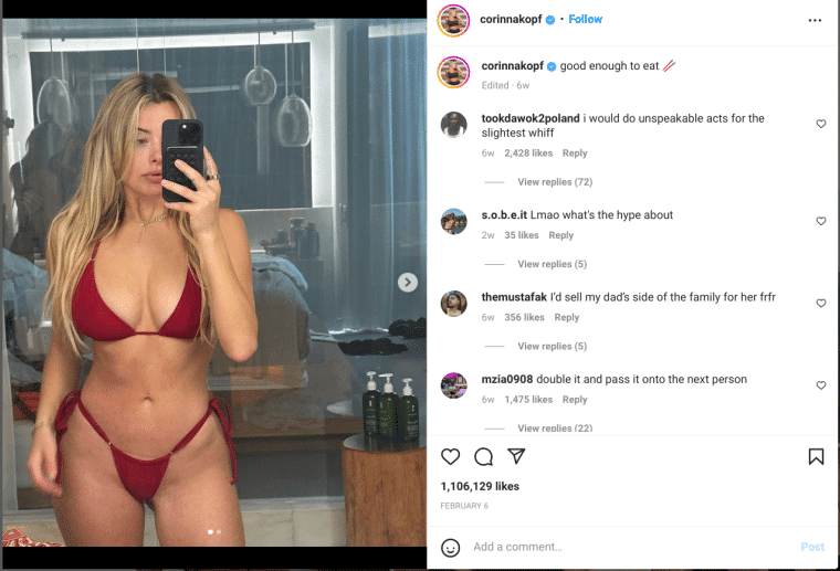 chad saxon add corinna kopf leaks photo