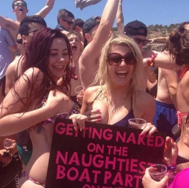 Best of Nude party boat