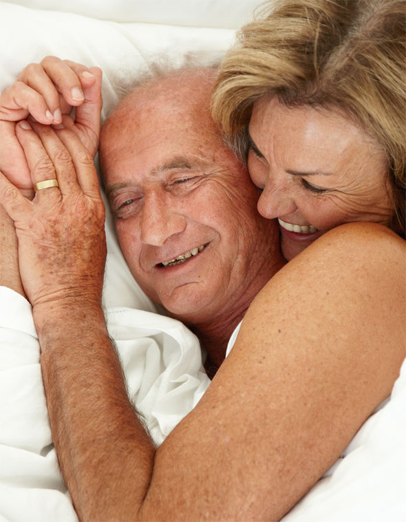 Best of Old couple love making