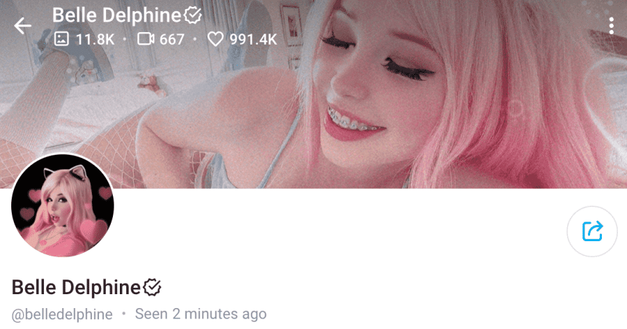 alexis matherly add belle delphine hottest photo