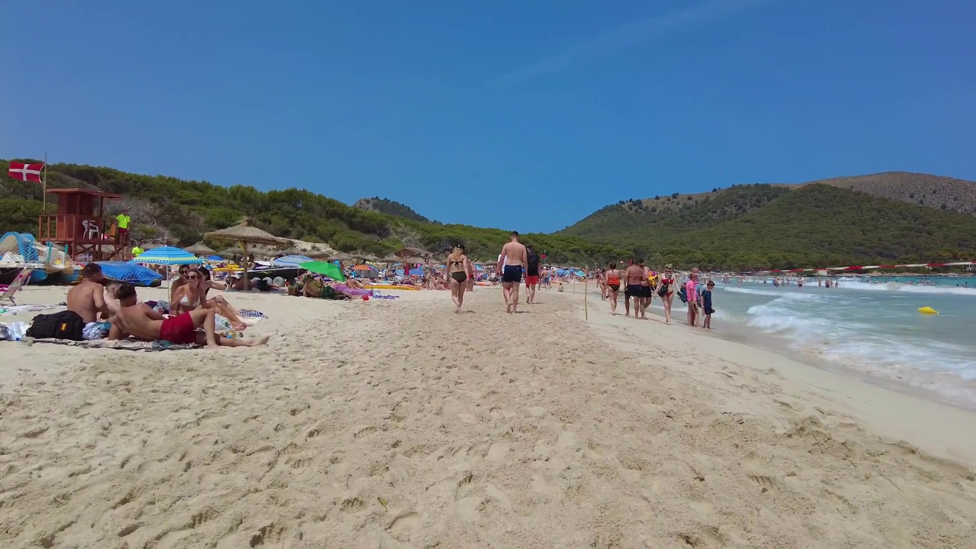 nude beach spain video