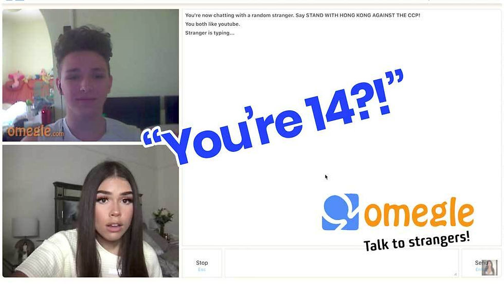 daisy govender recommends Youngest Omegle