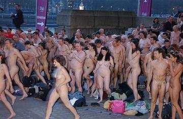 Best of Nude couples in public