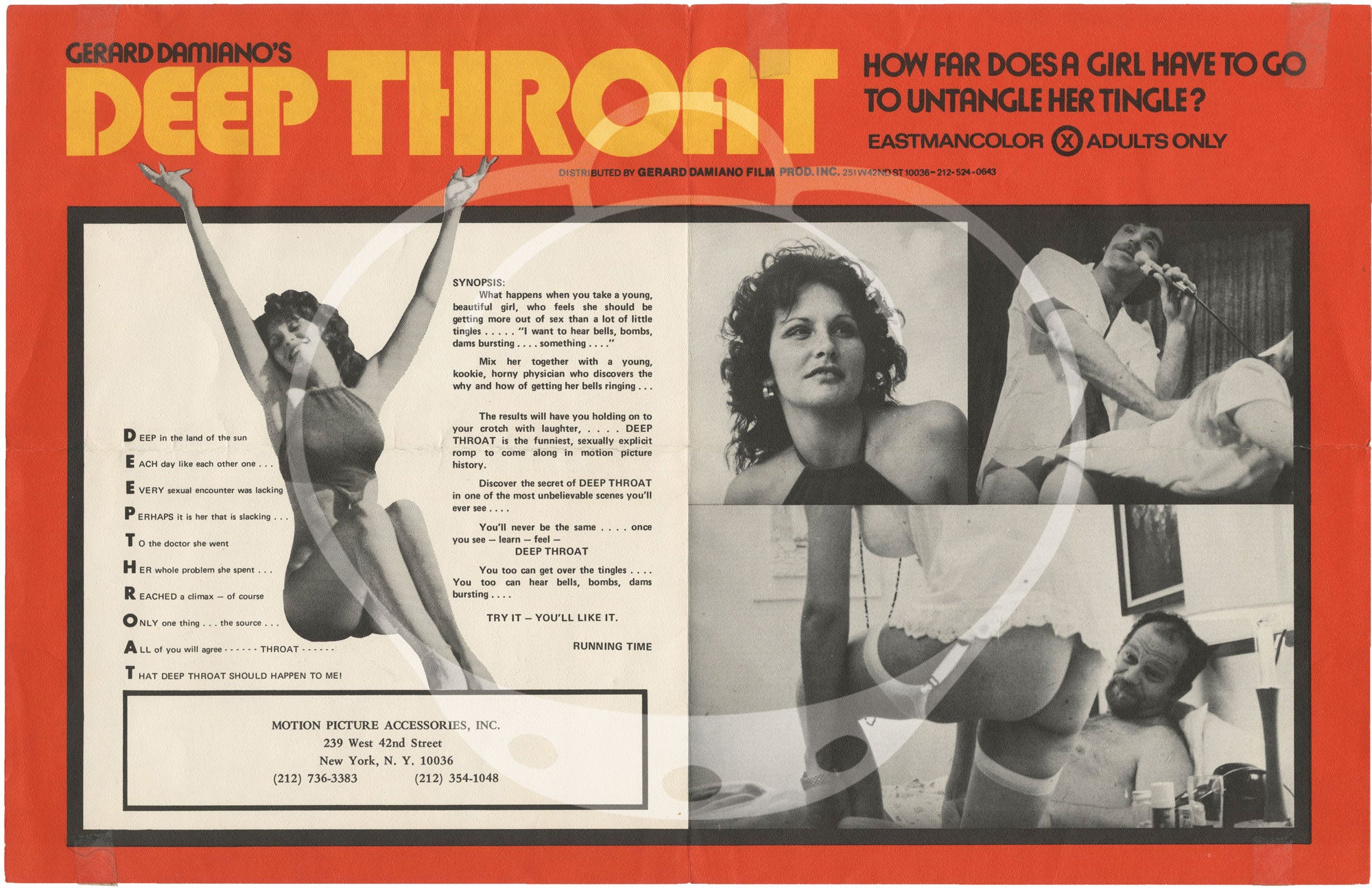 Deep Throat 1972 Movie hot cunts