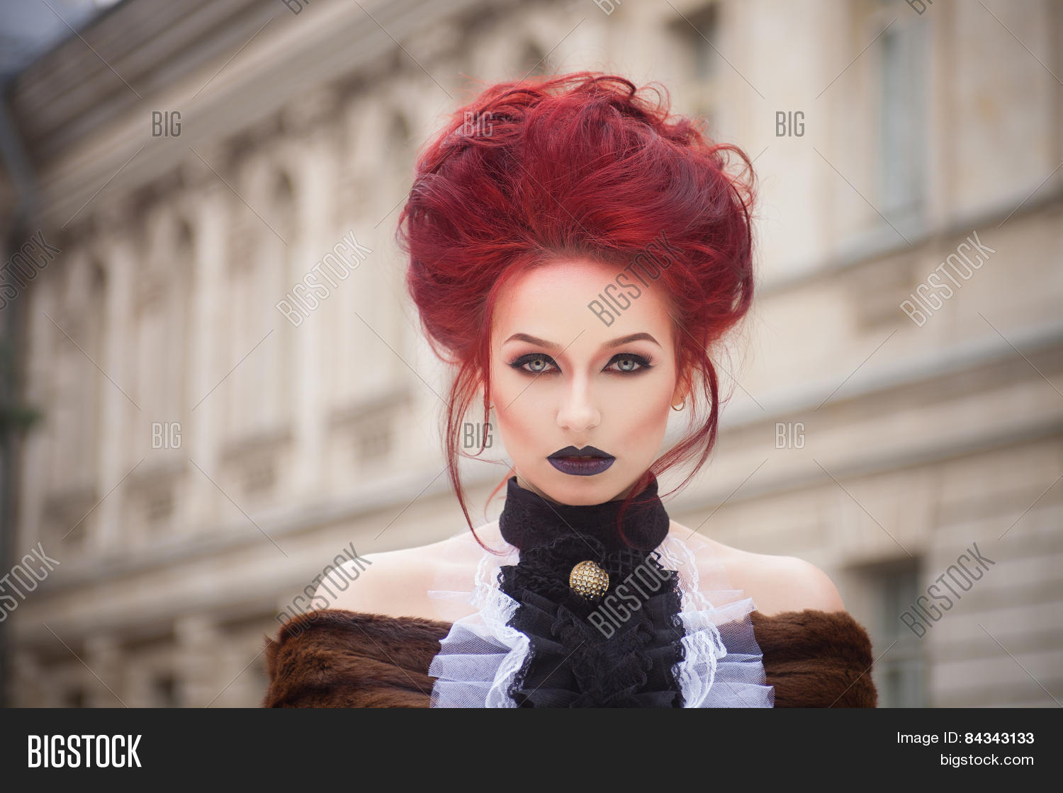 benjamin haokip add red haired goth photo