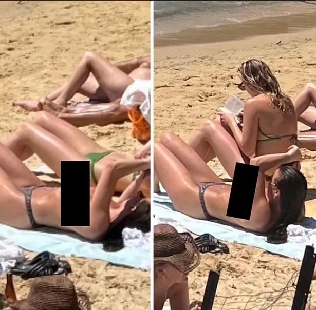 naked porn on beach