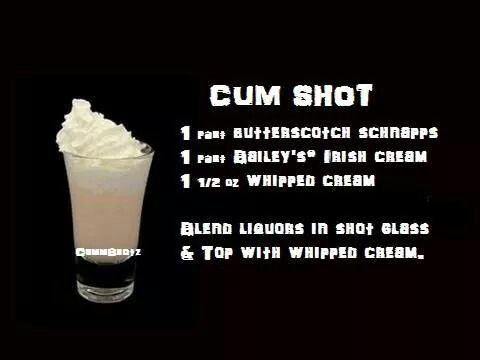 Best of Cum shot drink