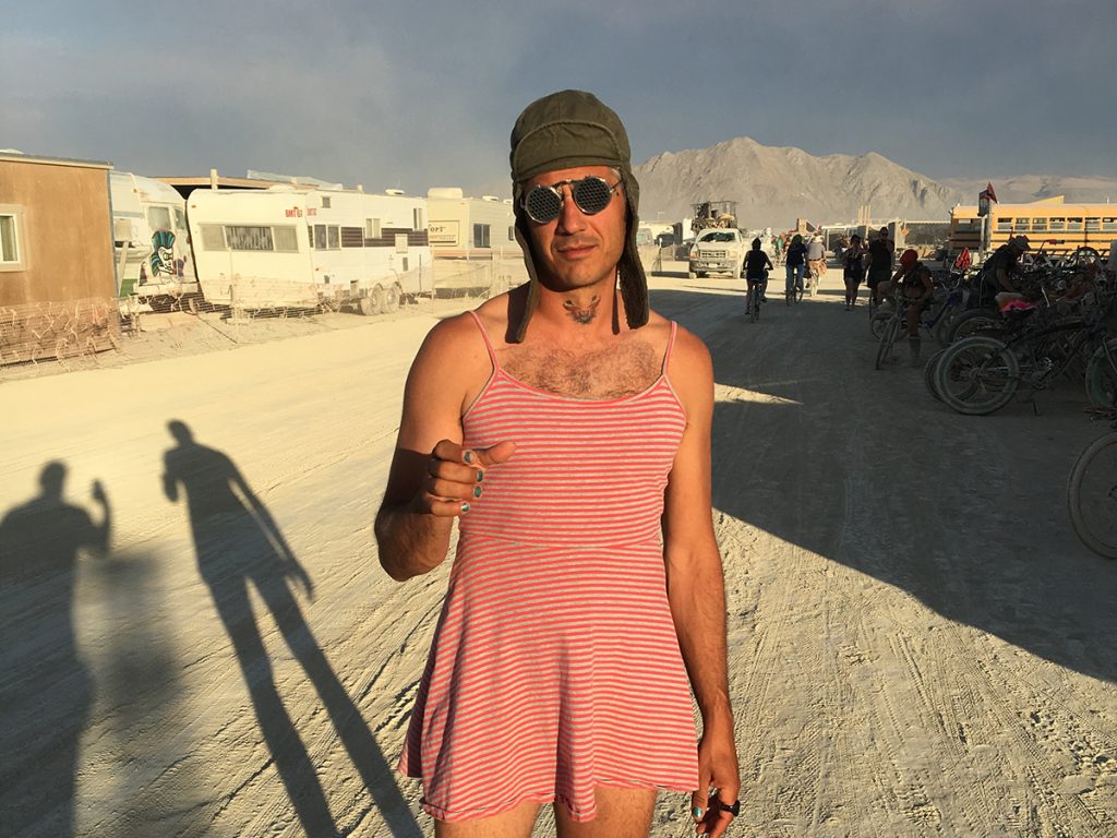 austin maxwell recommends nude men burning man pic