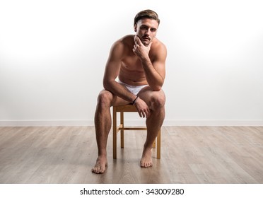 Best of Naked guy sitting down