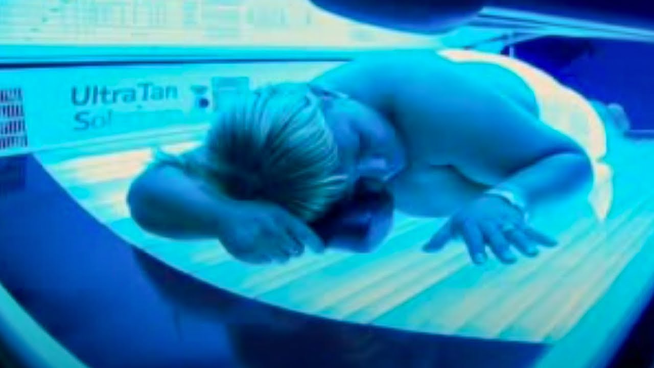 Hidden Cam In Tanning Bed tiny man