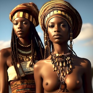 Naked African Ladies poilu porno