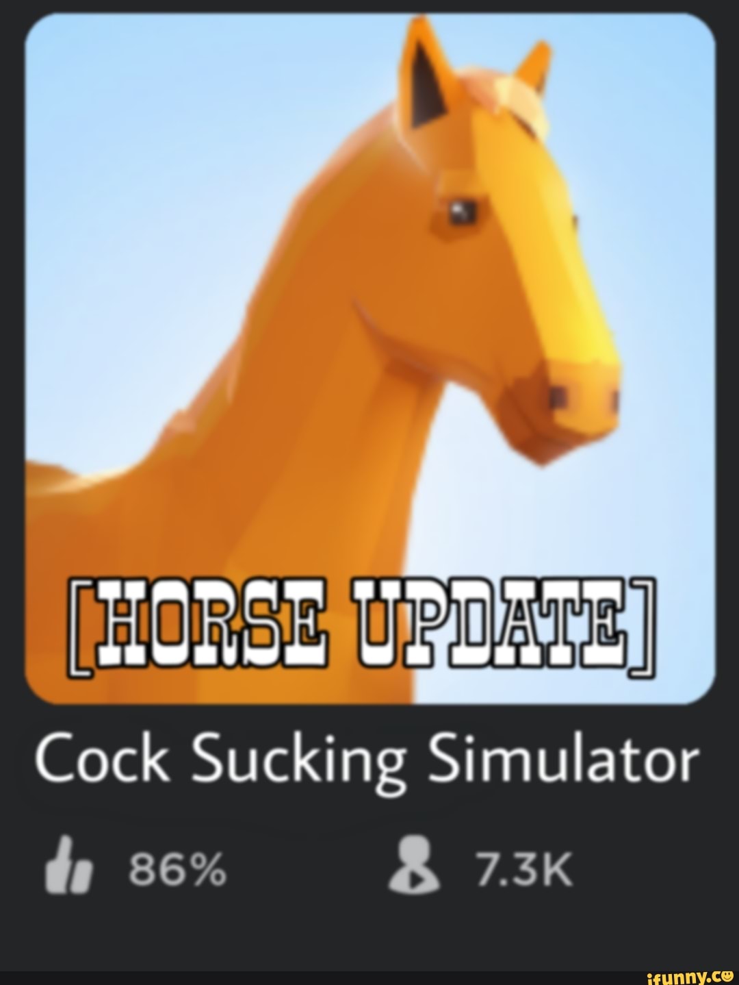 adam morford recommends Sucking Horses Cock