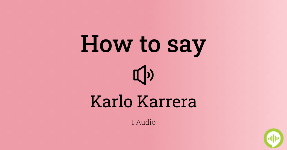 abhijit bhattacharya recommends karlo karrera pic